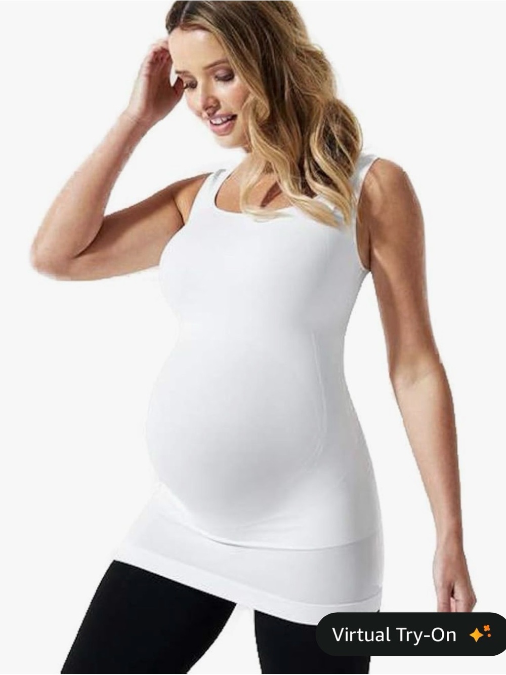 BLANQI Everyday Maternity Belly Support‎ Tanktop Size Small